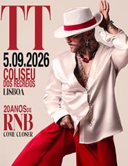 Cartaz: TT | 20 ANOS DE RNB | COME CLOSER