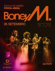 Cartaz: BONEY M. - Póvoa de Varzim