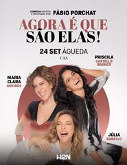 Cartaz: AGORA É QUE SÃO ELAS!