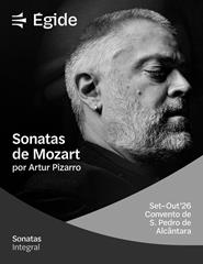 Cartaz: Sonatas de Mozart por Artur Pizarro