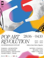 Cartaz: Exposição POP ART REVOLUTION – Da modernidade à Pop Art