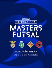 Cartaz: Dia 29 International Masters Futsal 2026 - SL Benfica vs FC Jimbee Car