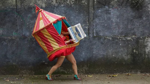 Imagem: A Sanfonástica Mulher – Lona (BR)
