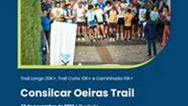 Cartaz: 7º Consilcar Oeiras Trail