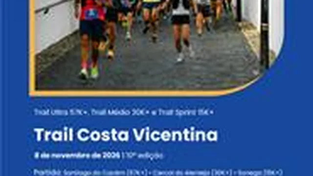 Cartaz: 10º Trail Costa Vicentina