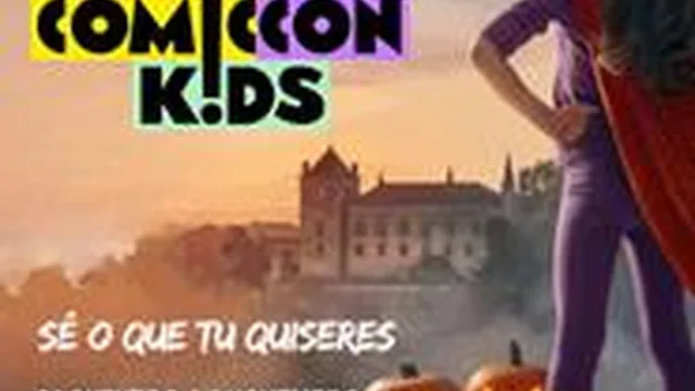 Cartaz: COMIC-CON KIDS GUIMARÃES 2026 – Edição Especial Halloween