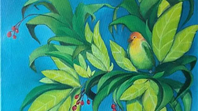 Cartaz: Exposição de Pintura "Traços de Arte"
