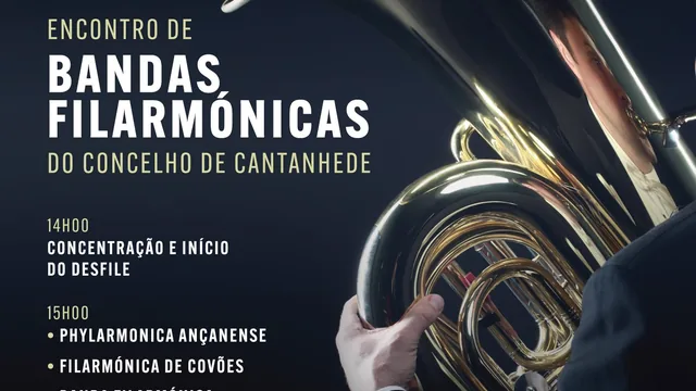 Imagem: Encontro de Bandas Filarmónicas do concelho de Cantanhede