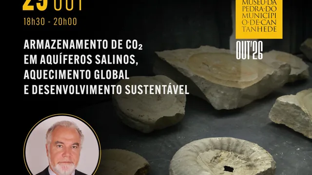 Imagem: 25 Anos do Museu da Pedra - Palestra Armazenamento de CO2 em Aquíferos Salinos, 