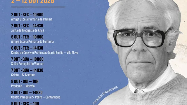 Imagem: Encontros Seniores “Envelhecer com Dignidade” - Sessões sobre a vida e obra de A