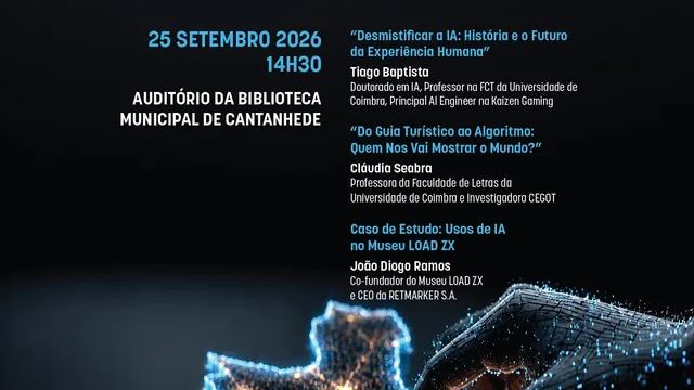 Imagem: Seminário: Agenda Digital e Inteligência Artificial (IA) para Redesenhar o Turis