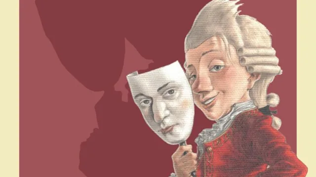 Cartaz: Exposição bibliográfica “O mundo fantástico de Wolfgang Amadeus Mozart” | de 02 a 31 de outubro | Biblioteca Municipal de Redondo