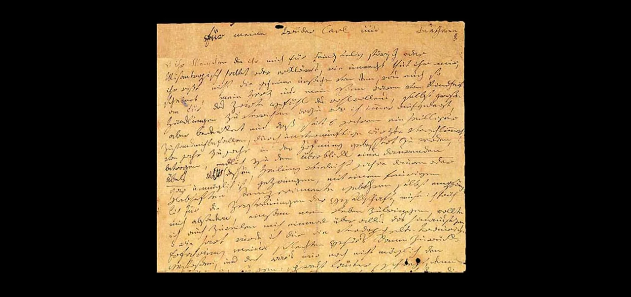 Imagem: Quarteto Razumovsky n.º 1 de Beethoven