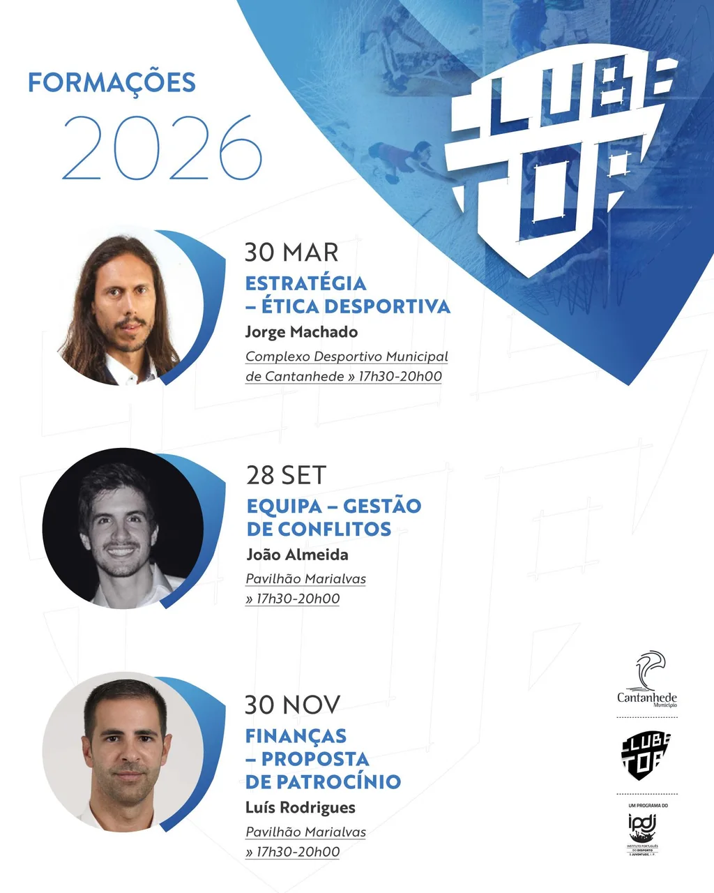 Imagem: DESPORTO: PLANO DE FORMAÇÃO CLUBE TOP – 2026