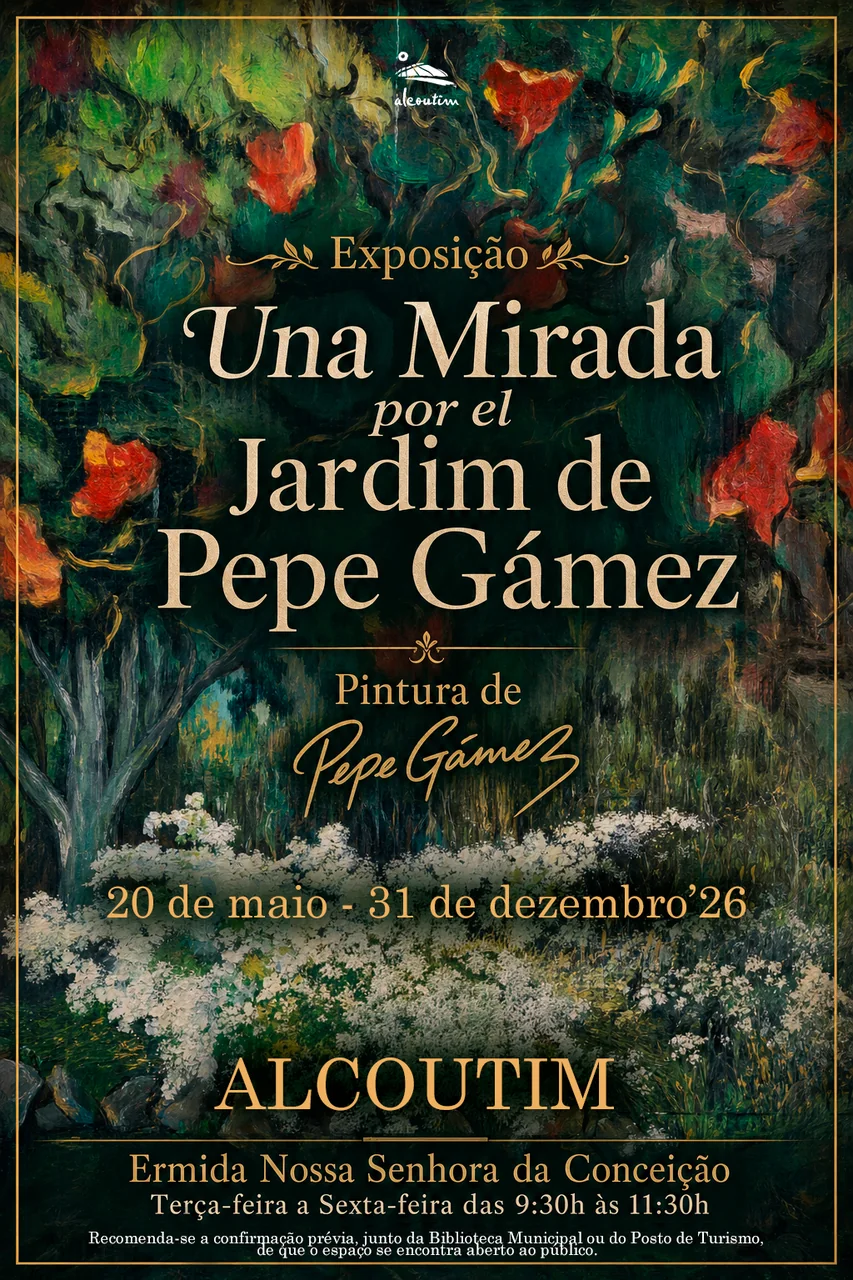 Cartaz: Exposição "Una Mirada por el Jardim de Pepe Gámez"