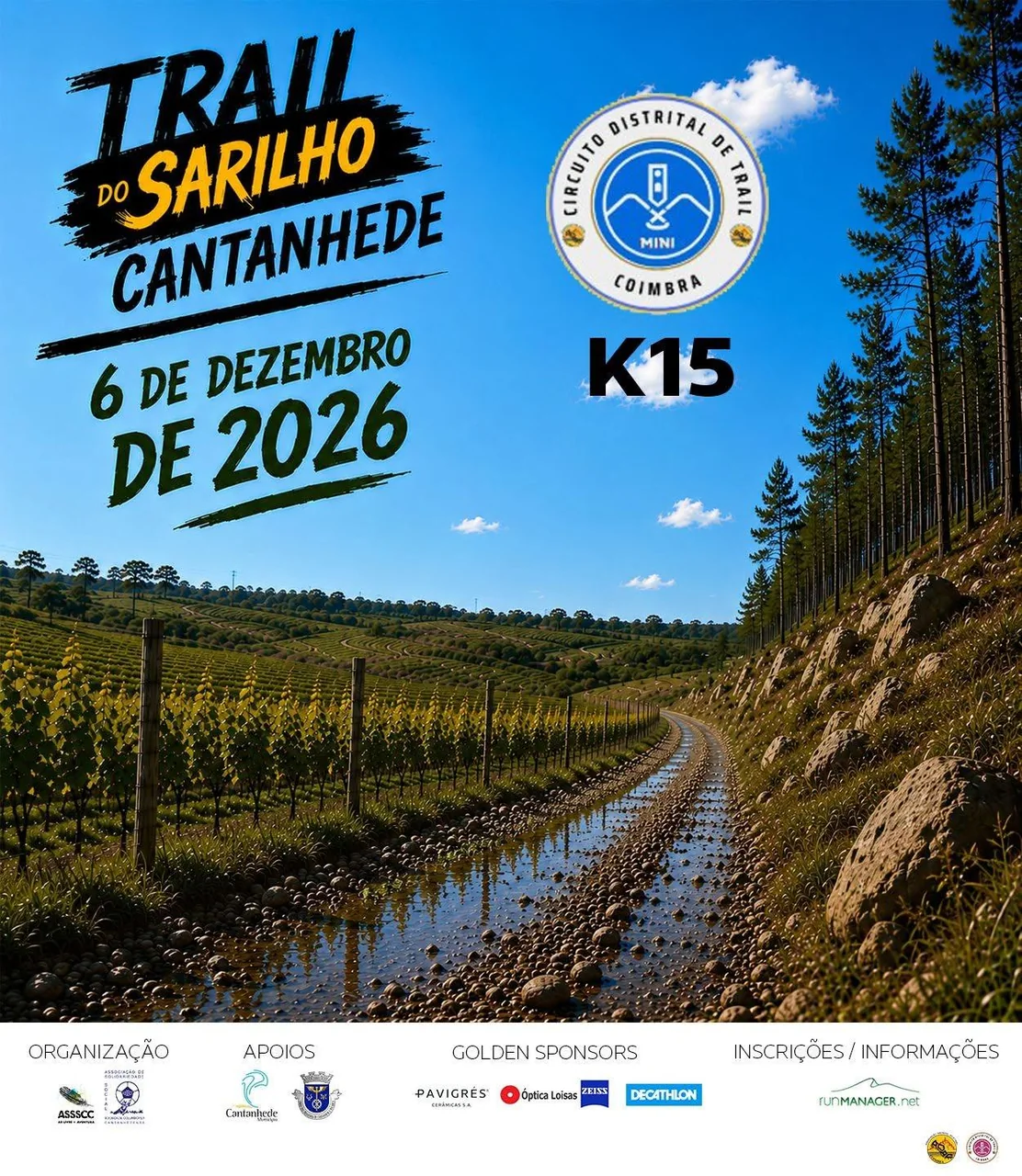 Imagem: Trail do Sarilho Cantanhede 2026