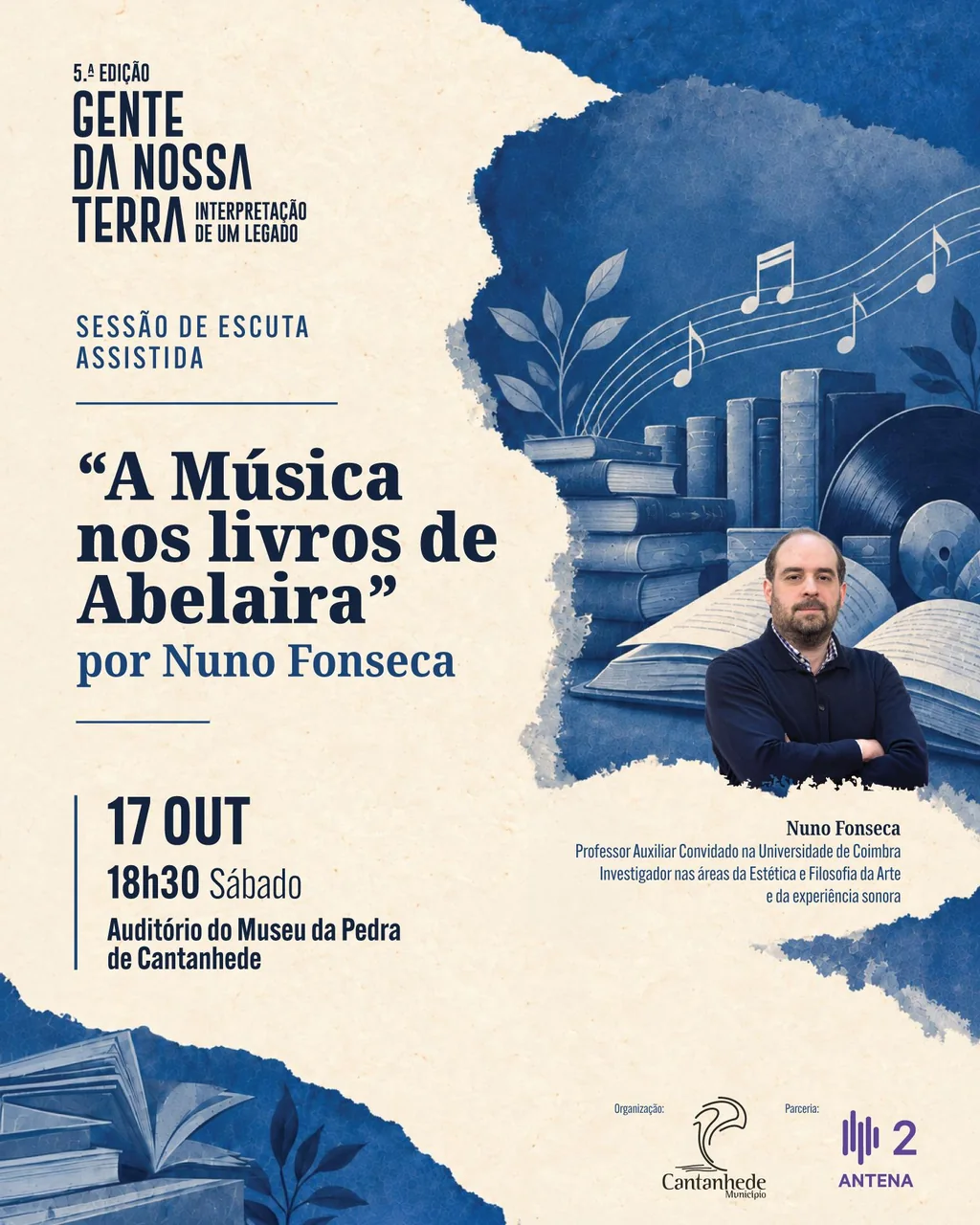 Imagem: A Música nos Livros de Abelaira - Gente da Nossa Terra