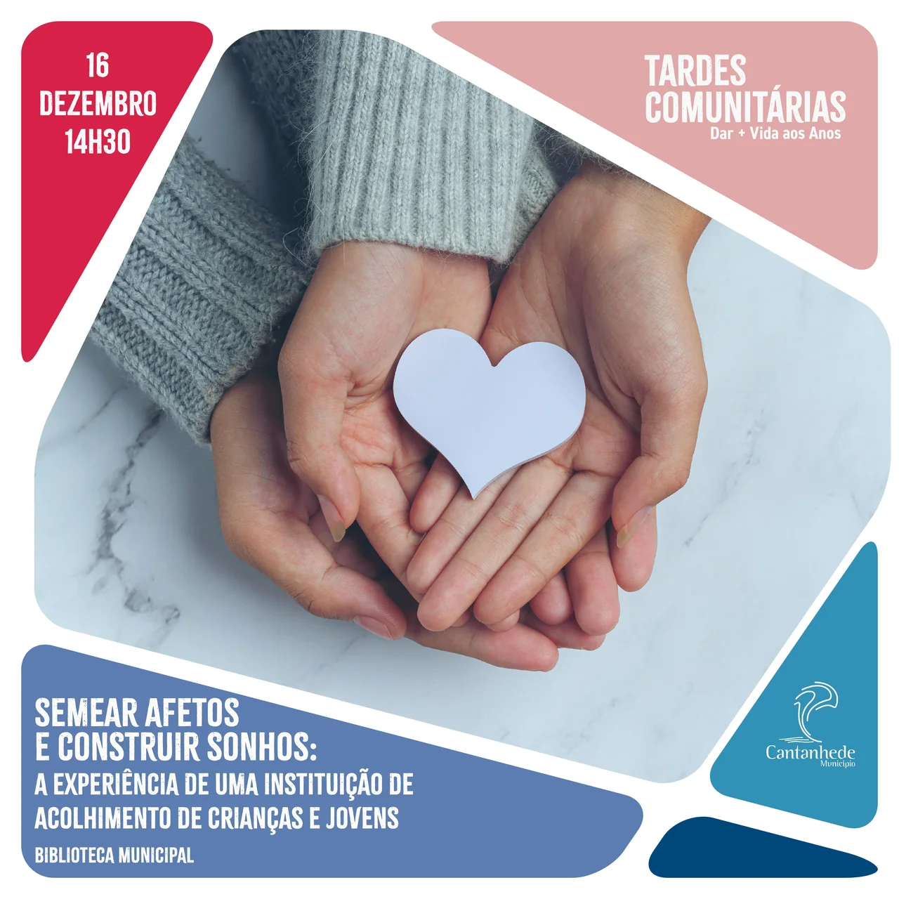 Imagem: Tardes Comunitárias - Semear afetos e "Sonhos" de Natal